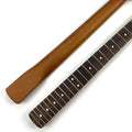 Left Hand 22 Frets Stain ST Electric Guitar Neck Roasted Maple Neck with Rosewood Fretboard and 42mm Bone Nut