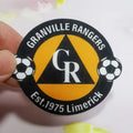 Cut Border Iron on Factory Wholesale Custom Design Digital Embroidery Patch for Sports