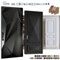 American Style Mdf Luxury Interior Wood Door Modern Interior Doors with Frames New Design Internal Quality Doors