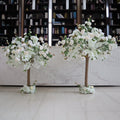 L505 Wedding Table Centerpiece Plants Restaurant Romantic Decor Roses Faux Silk Fake Flowers 1.2m 1.5m Artificial Rose Trees