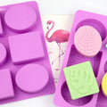 1025 Factory and Stock. Mold Silicone Cake.3d Soap Mould. 6 Hole Different Leaf Shape Hand Make Soap Mold