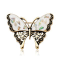 Versatile Butterfly Brooch Pin for Ladies Individual Shell Corsage with Alloy Material for Wedding Engagement for Children