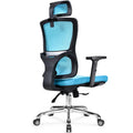 2025 New Contemporary Comfortable Home Office Chair Adjustable Armrest Strong Gas Lift Synthetic Leather Aluminum Alloy Base