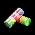 Loose Luminous Powder 6pcs/set Colors UV Neon Face Eyeshadow Nail Powder