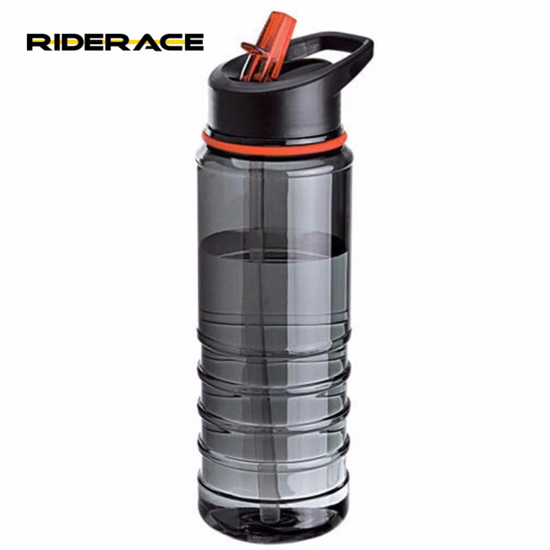 RIDERACE 800ml Outdoor Sport Bottle Straw Drink Cycling Hiking Climbing Cup Garrafa Agua Bolsa Bicycle Hydration Water Kettle