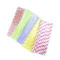 Black Biodegradable Drinking Paper Straws for Party Biodegradable Strong Thick Individually Wrapped Paper Straw