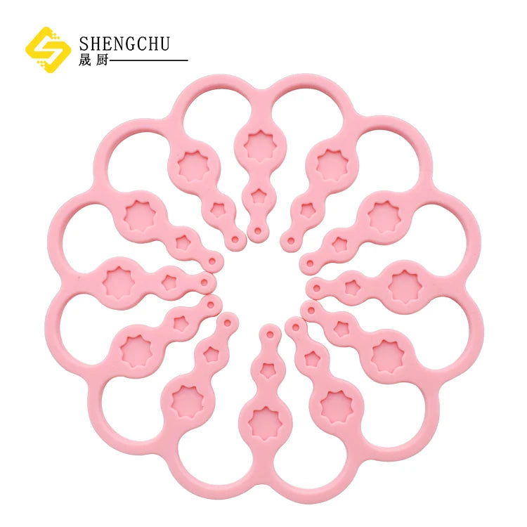 Kitchen Silicone Mat Accessory-Heat Resistant Silicone Plate/Mat for Dinner Anti-Slip Pot/Cup Pad for Household Use