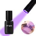 Wholesale Microwave Uv Led Eyelash Extension Glue With Private Label Uv Lash Glue Uv Glue Eyelash