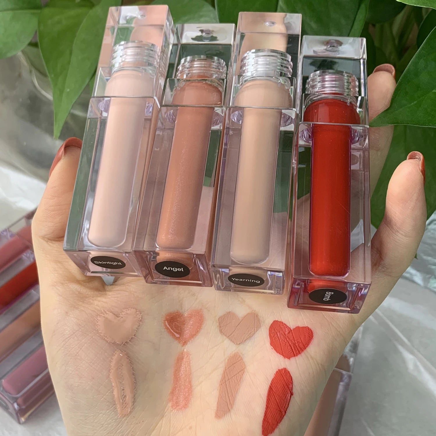 Vegan Waterproof Lip Gloss Private Label Lip Gloss Wholesale Bulk Cruelty Free Lipgloss OEM Lipgloss Pigment Custom Lip Gloss