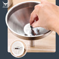 Cooking Oil 304 Stainless Steel Wire Mesh Funnel Conical Metal Separating Funnel Filter