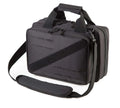 Tactical Double Scoped Handgun Firearm Case Bag Lockable Hunting Shooting Range Bag with Magazine Slots Men's Messenger Bag
