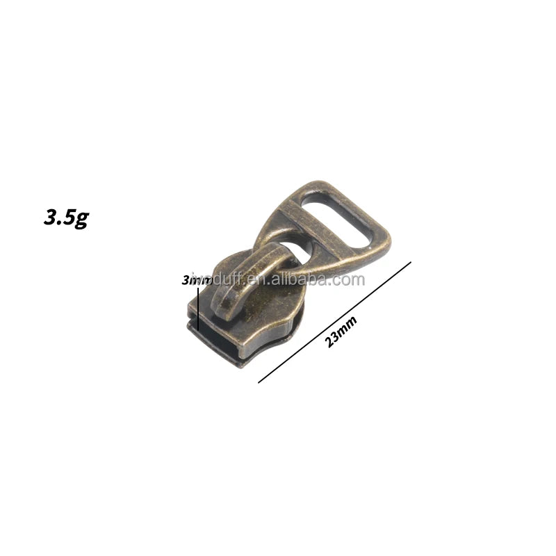 Purse Zipper Pull Triangle Zipper Pull Head Handbag Clothes Shoes Accessories Zipper Puller Slider