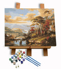 Europe Landscape Painting Diy Oil Painting by Numbers Digital Art Painting
