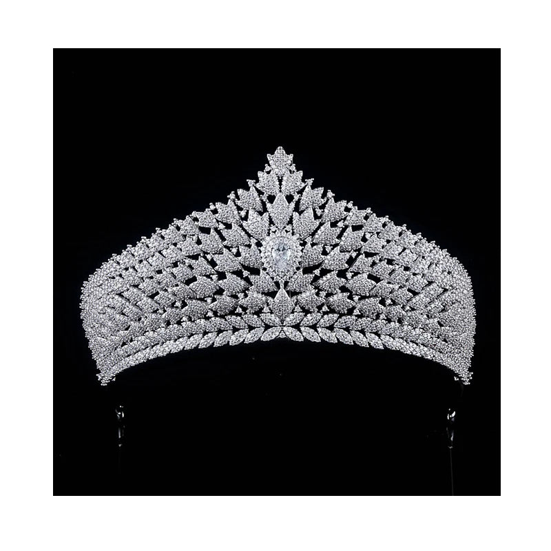 Wholesale Miss World Beauty Pageant Crown Custom Tiaras Contour Band Crowns