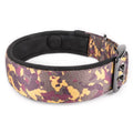 Futuro Luxury Camouflage Print Dog Collar Set Heavy Duty Buckle Training Mesh Padded Personalized Nylon for Dogs