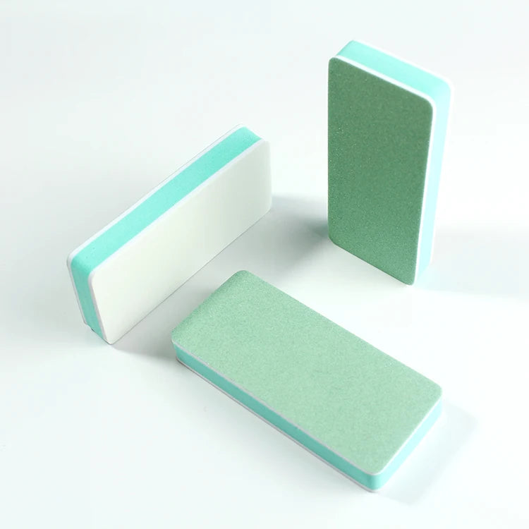 Nail Supplies Double Side Sandpaper Nail Polishing File 2 Way Sponge Nail Buffer Files