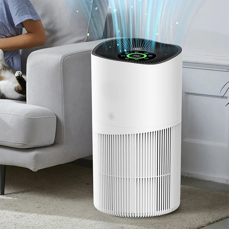 Private Label Oem Home Pet Wifi Smart Air Purifier for Home Large Room Bedroom