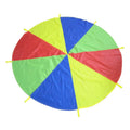 6 Feet 12Feet 16Feet 19 Feet 22 Feet Children Play Rainbow Custom Kids Parachute with 8 Handles for Team Building Activity Game