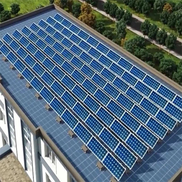 2025 Commercial Pv Racking Flat Roofs Ballast Solar Panel Roof Mounted Bracket
