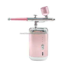 Portable Beauty Airbrushes Body Nail Art Makeup Paint Tattoo Spray Facial Steamer Nano Mist Sprayer for Salon Home Use Air Brush