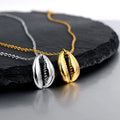Manufacturer Stainless Steel 18K Gold Plated Shell Pendant Necklace for Men and Women Summer Beach Ocean Jewelry Necklace