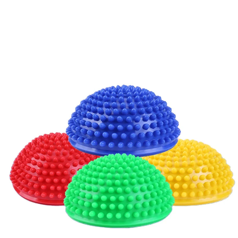 Hedgehog Style Domed Stability Pods for Exercise Fitness Balancing Balance Pods for Children and Adults