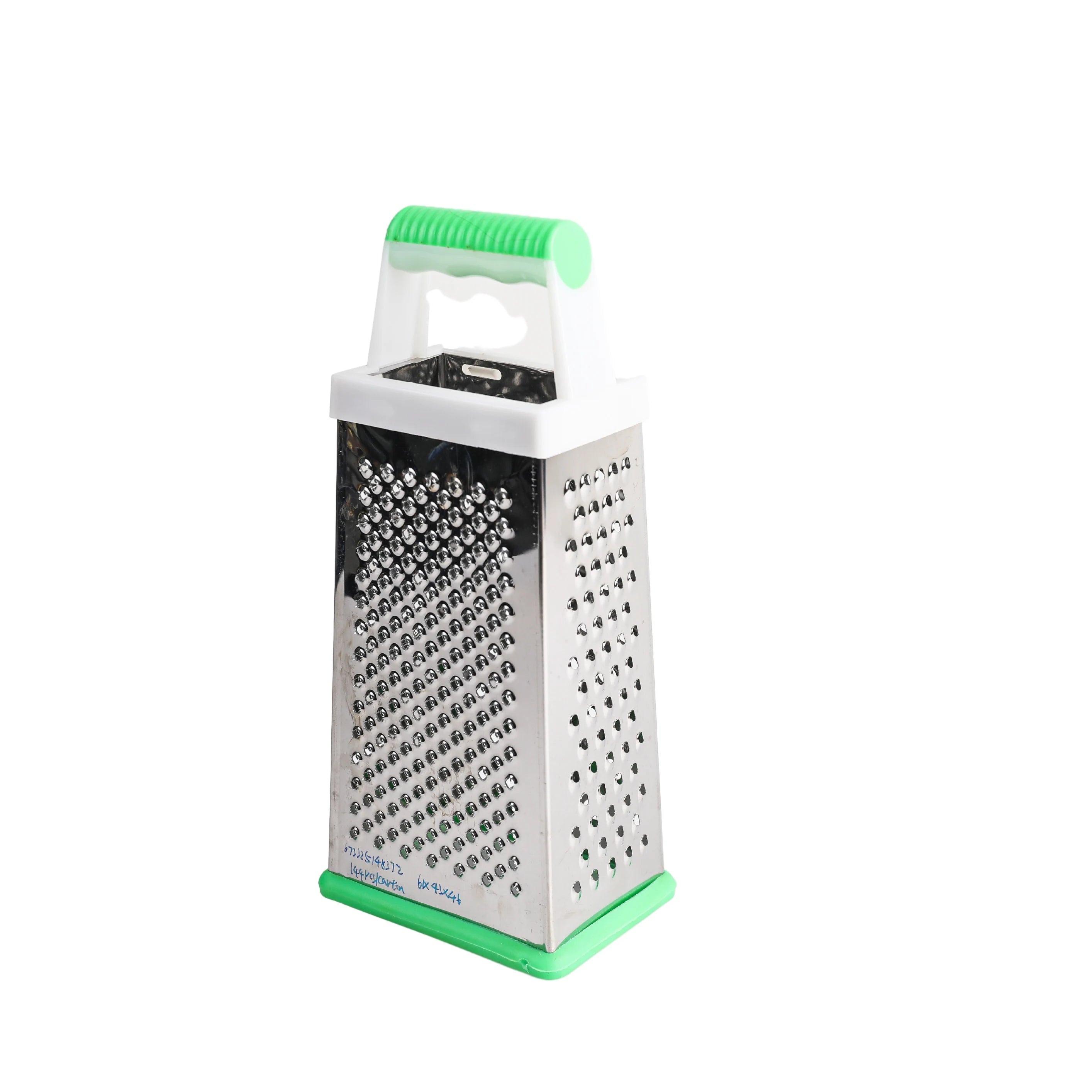 Good Quality Factory Price Multiuse Custom Kitchen Stainless Steel Cheese Vegetable Box Grater with Handle