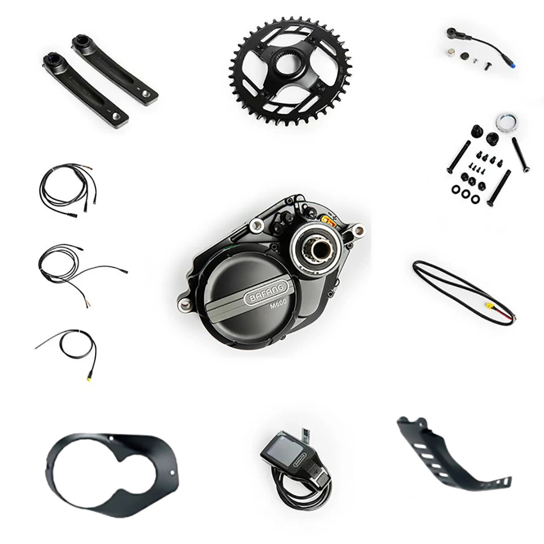 Popular Carbon Frame with Bafang G521 M600 48v 500W Mid Motor Kit