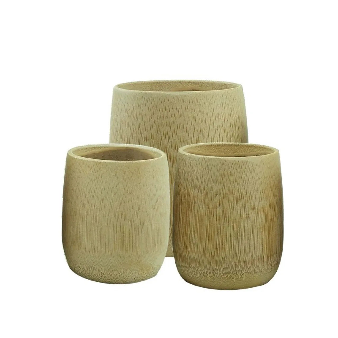 Handmade Wood Mug Custom Logo Water Coffee Tea Cup Natural Bamboo Wooden Cup