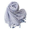 Luxury Women Headscarf Cotton Linen Hijab Scarf Versatile Scarves Printed Shawls and Wraps Blanket