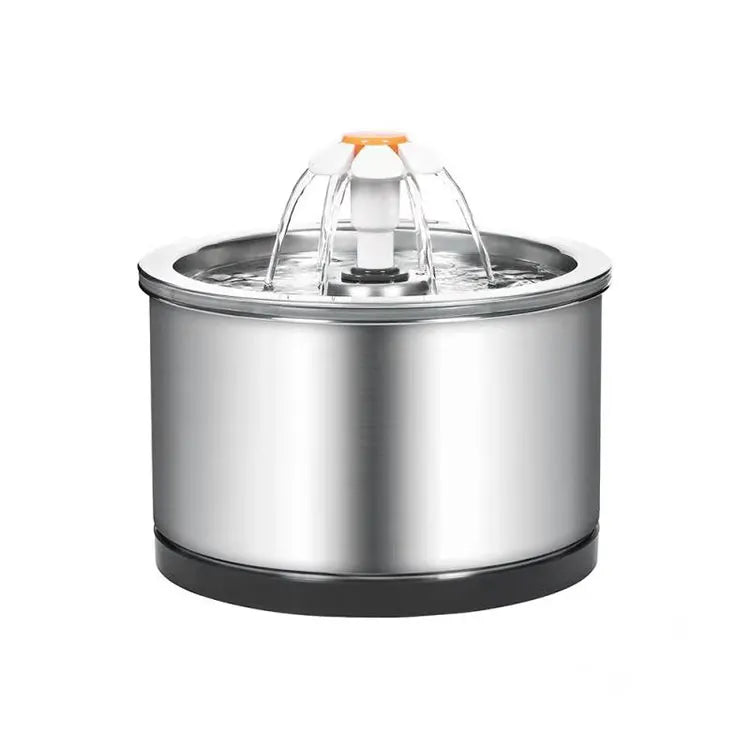 ZMaker Stainless Steel Pet Water Fountain Dog Automatic Cat Drinking Water Dispenser