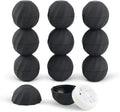 7ml/g 0.24Oz Empty Egg Ball Shape Lip Balm Container Tubes Metalized Shiny Color Luxury BPA Free