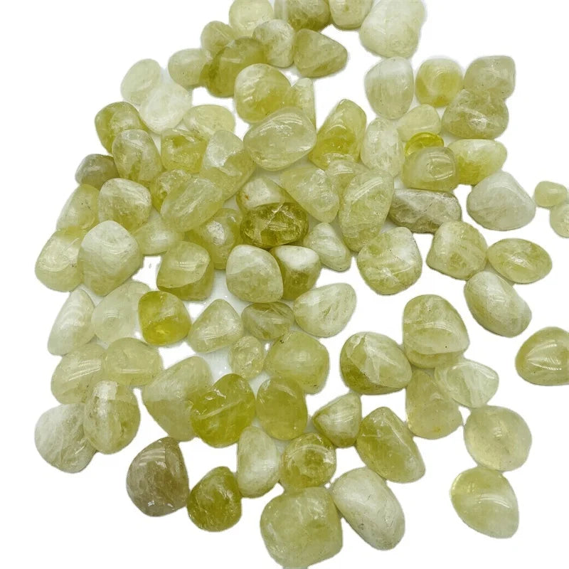 Wholesale Citrine Gravel Stone Yellow Crystal Tumbled Stone for Decoration