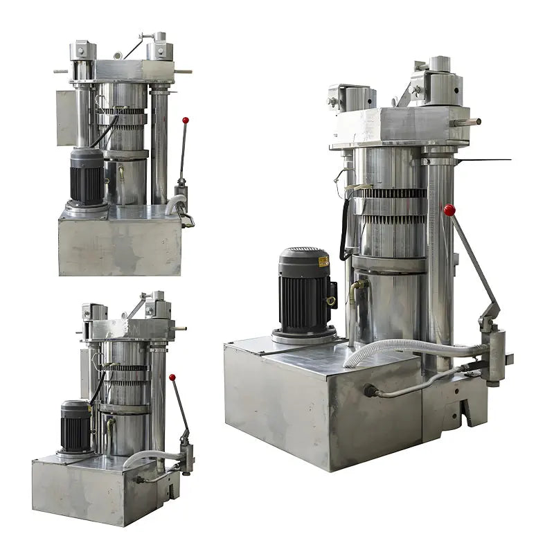 High Quality Oil Press Coconut Avocado Safflower Oil Black Seed Hydraulic Cold Oil Press Machine With Filter for Home Use