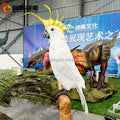 L=1.2 Meters Bird House Pavilion Life Size Bird Talking Simulation Parrots for Sale MegaBDM