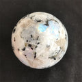 RAINBOW CRYSTAL GEMSTONE MOONSTONE SPHERE HEALING QUARTZ BALLS WHITE RAINBOW MOONSTONE SPHERES