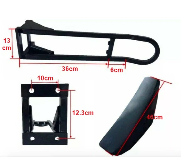 48v Off-Road Electric Bicycle Accessories Saddle Adapter Bracket for Ebike E-MTB Compatible Brushless for Racing Bike Riding