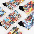 Wholesale 360 Degree Crew Tube Digital Print Custom Cotton Athletic 3d Print Sport Socks