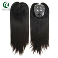 Wholesale 13cm X 17cm Human Hair Toppers for Women Skin Injection Mongolian Virgin Human Hair Woman Toupee