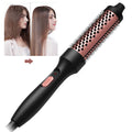 Hair Curly Multi Styler Comb Straightener Comb Hair Curler Brush Iron Ceramic 32mm Brush Ionic PTC Heat Portable Home Salon Use