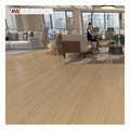 Waterproof Deep Embossed Beige Wood Texture PVC Click Vinyl Plank 4mm 5mm 6mm 7mm 8mm Office Building SPC Flooring