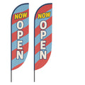 Custom Beach Feather Flag Kit Outdoor Advertising Banner Digital Printing Waterproof 110g/130g Knitted Polyester Aluminum