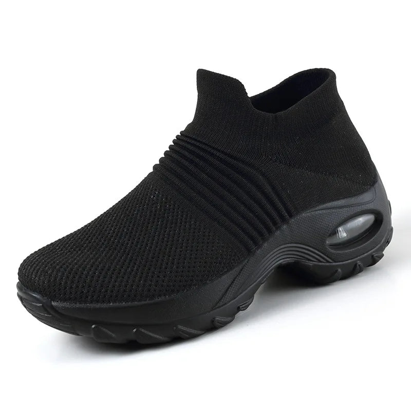 Wholesale Factory Customize White Running Large Size Leisure Shoes air Cushion Casual Sport Shoes for Women