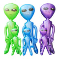 Wholesale Inflatable Alien Toys for Party Decoration Children Gifts Inflated Large ET Balloons Juguetes Alienigenas Inflables