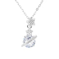Hot Sale Star Pendant Necklace Zircon Jewelry 925 Silver Pendants Necklace