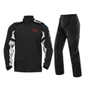 Full Body Motorcycle Waterproof Rain Pants Windproof Split Suit for Mens for Outdoor Activities Hiking Tours Rain Poncho Hood