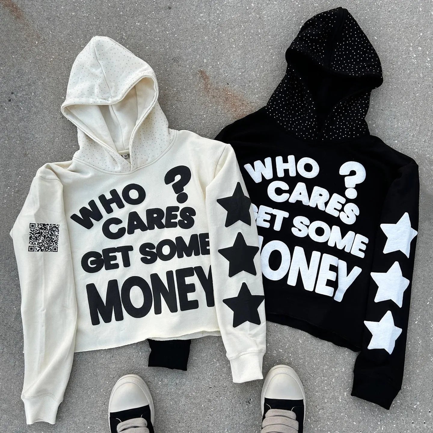 Custom Men Hoodies No String Oversized Pullover French Terry Cotton  Cut Edgs Raw Hem Hoodie