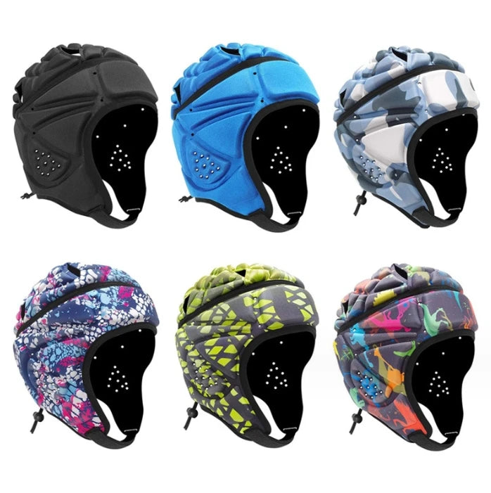 Rugby Helmet Goalkeeper Anti-collision Sports Hat Children's Training Baseball Protective Gear Football Head Guard