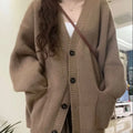 Camel Chunky Knit closure Type | None Long Sleeve Twisted Crochet Sweater