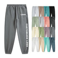 Custom Design Embroidery Print Unisex Hot Sale Sweatpants Men's Plus Pants Casual Sports Twill XL Mid Straight